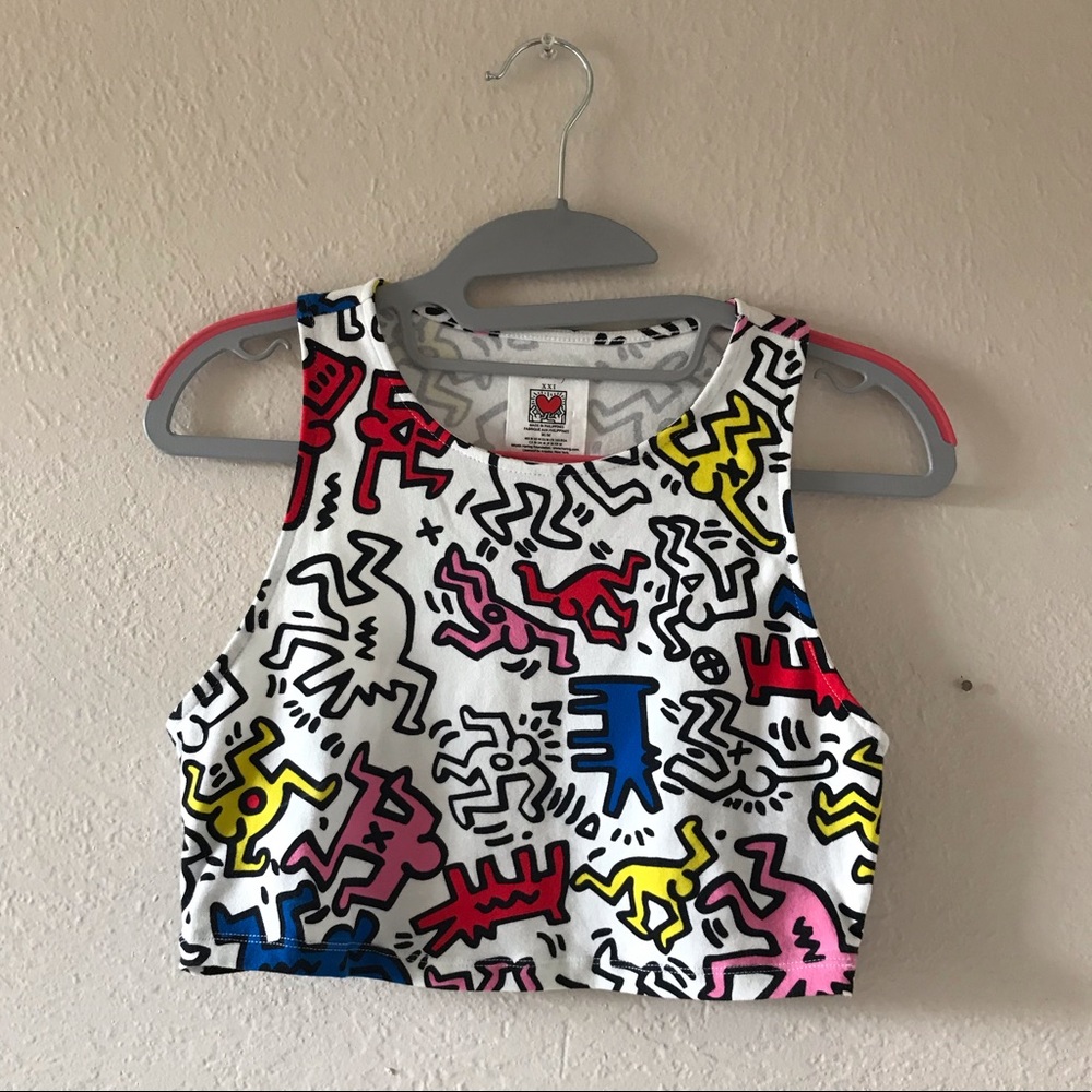 Keith Haring x Forever 21 Cropped Tank